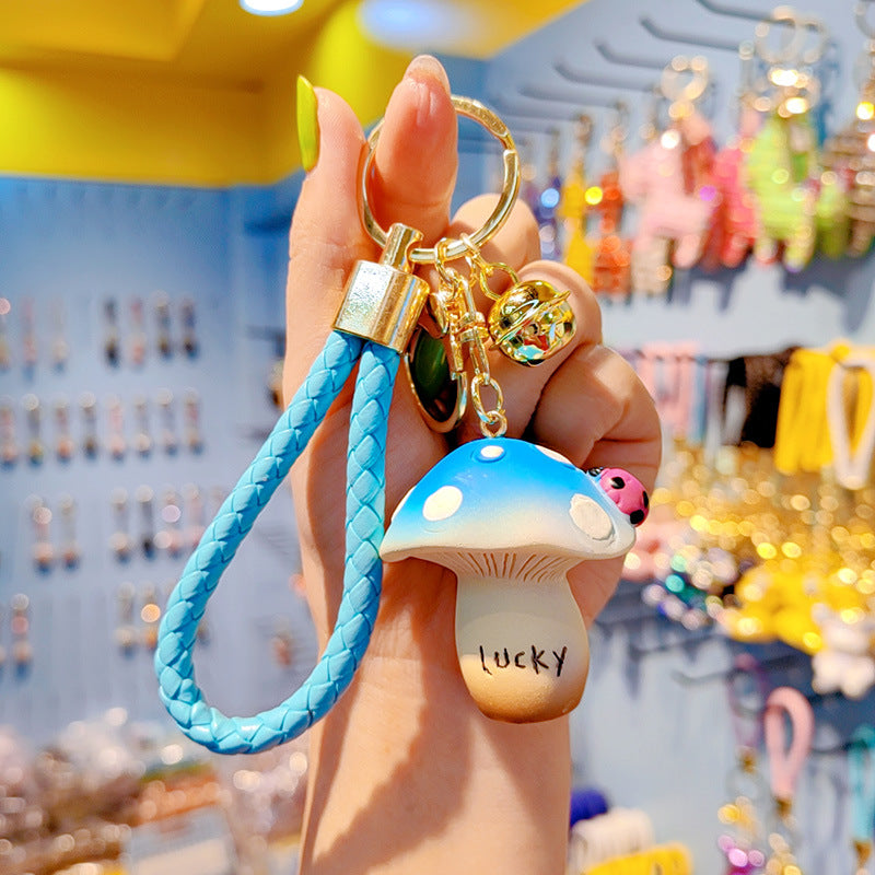 Wholesale Luminous Lucky Mushroom Keychains